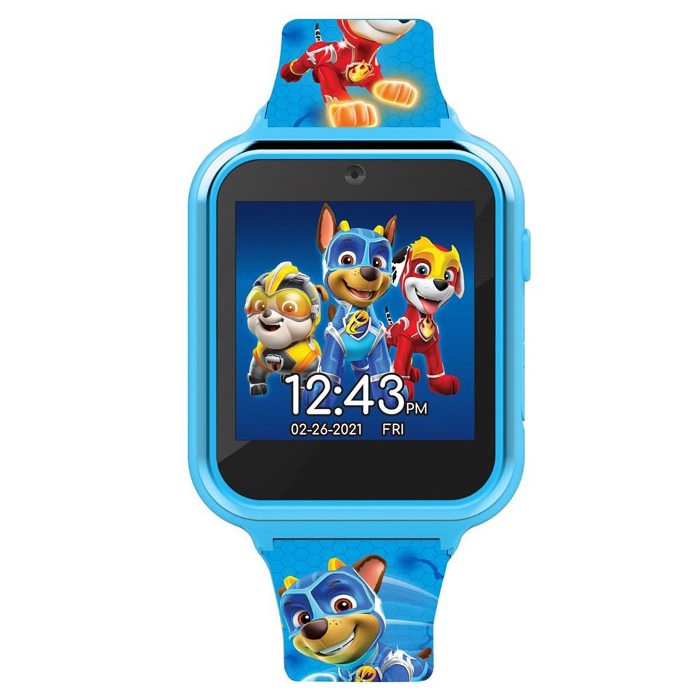 Paw Patrol Kid's Touch Screen Aqua Silicone Strap Smart Watch, 46mm x 41mm商品第2张图片规格展示