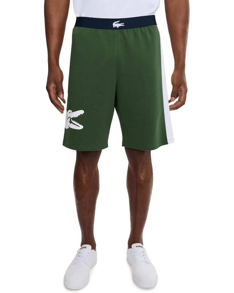 Short de détente Lacoste pour homme, coupe droite, en polaire image 2