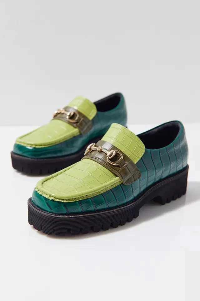 商品Intentionally Blank|Intentionally Blank HK-2 Croc Loafer,价格¥485,第2张图片详细描述