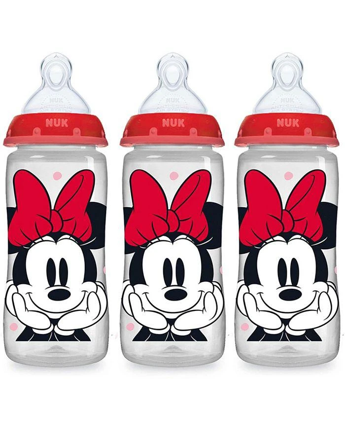 商品NUK|10 oz. Disney Smooth Flow Anti Colic Baby Bottles, 3 Pack,价格¥195,第1张图片