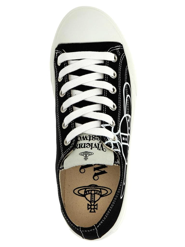 商品Vivienne Westwood|Plimsoll Sneakers White/Black,价格¥1230,第4张图片详细描述