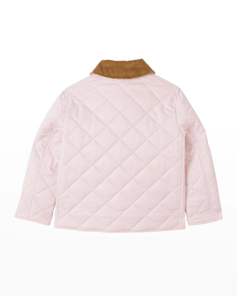 商品Burberry|Girl's Daley Diamond-Quilted Vintage Check, Size 3-14,价格¥2192,第2张图片详细描述