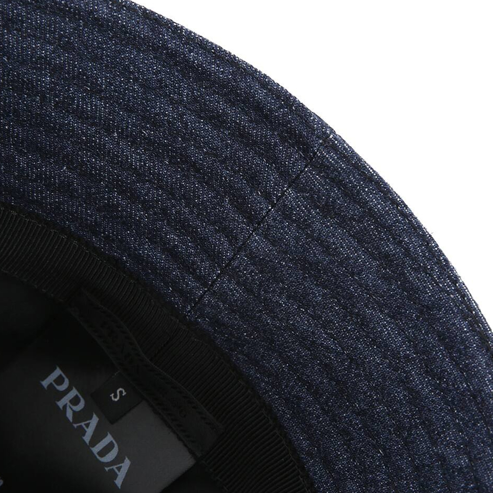 PRADA 男士蓝色礼帽 2HC137-AJ6-F0008商品第3张图片规格展示