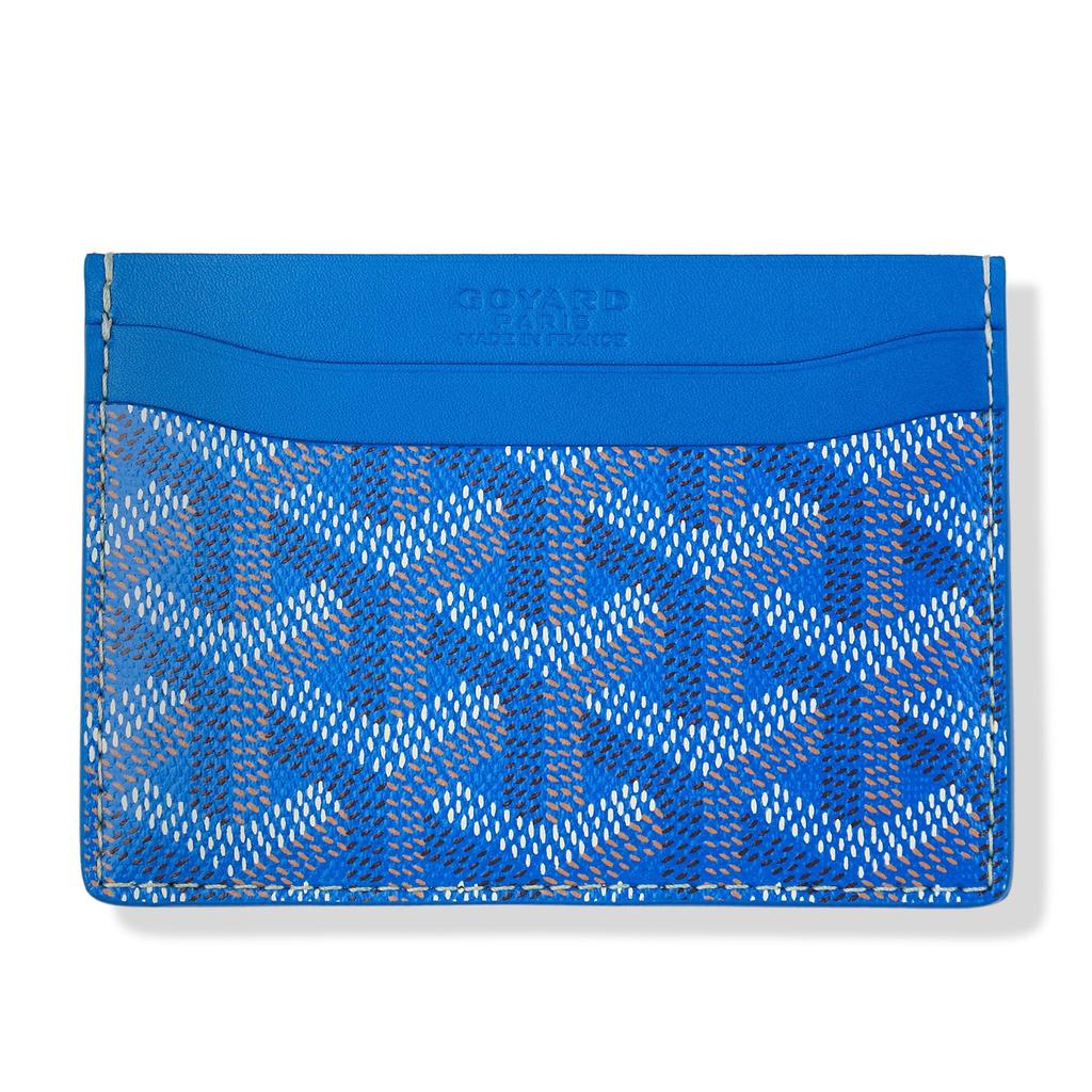 Goyard Saint Sulpice Sky Blue Card Holder商品第1张图片规格展示