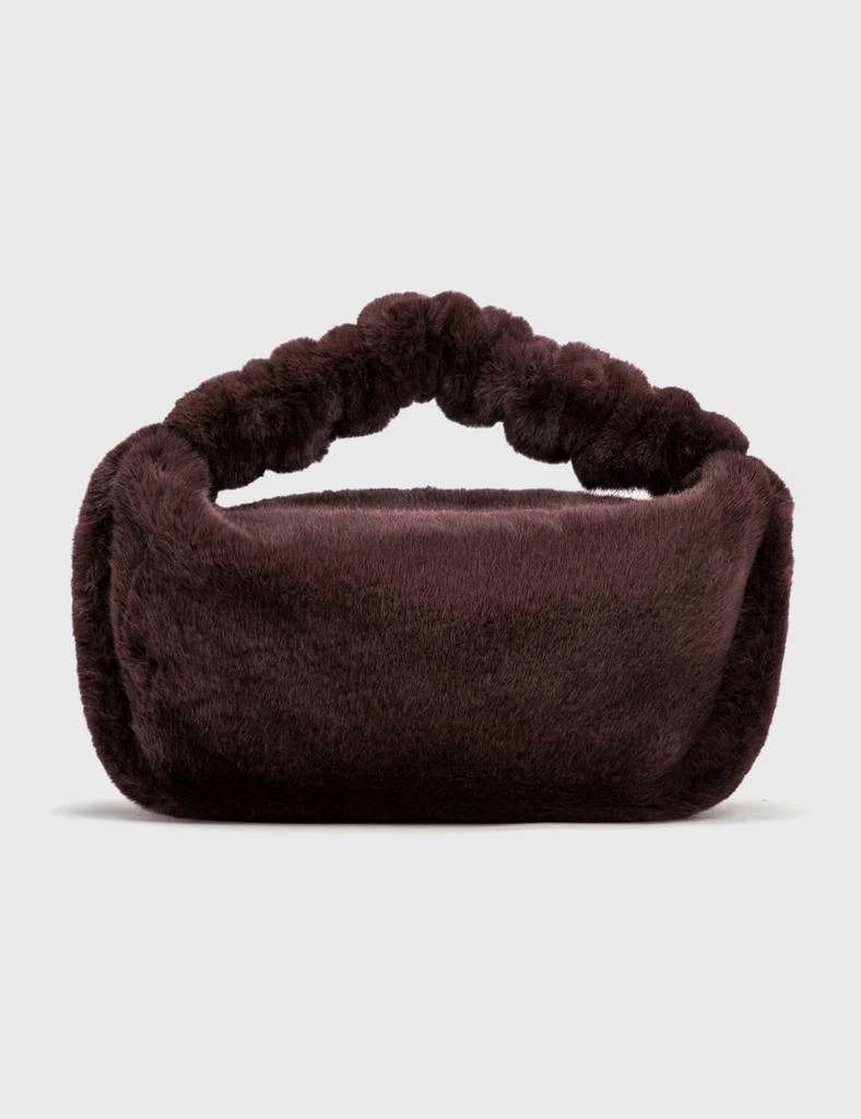 商品Alexander Wang|SCRUNCHIE SMALL BAG IN FAUX FUR,价格¥1800,第3张图片详细描述