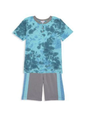 商品Splendid|Little Boy's High Tide Shirt & Shorts Set,价格¥103,第1张图片