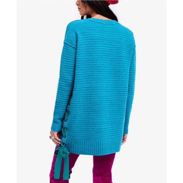 商品Free People|Heart It Lace-Up Sweater,价格¥332,第3张图片详细描述