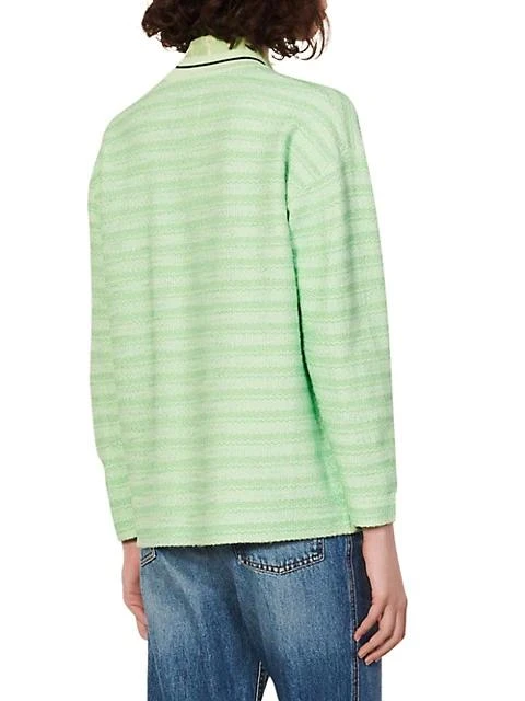 商品Sandro|Aymar Striped Tweed Cardigan,价格¥1599,第4张图片详细描述