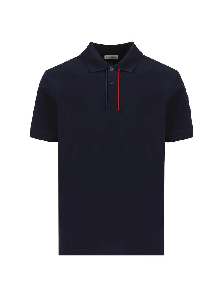商品Moncler|Moncler Logo-Detailed Polo Shirt,价格¥2277,第1张图片