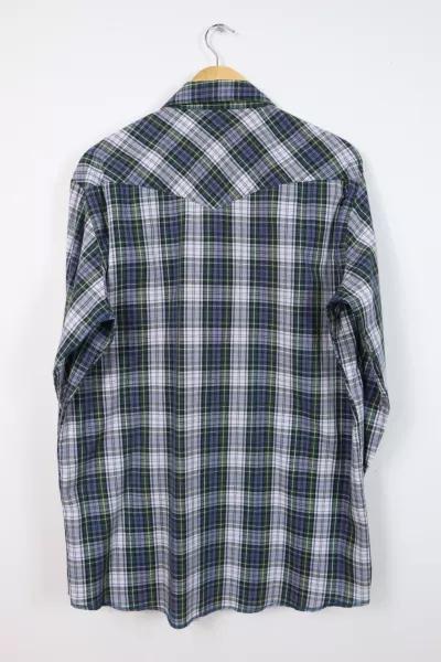 Vintage Wrangler Lightweight Snap Button Shirt商品第4张图片规格展示