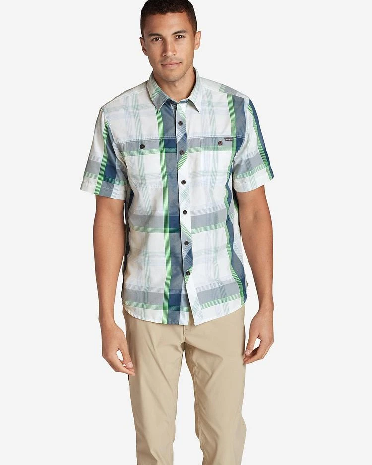 商品Eddie Bauer|Men's Greenpoint 短袖衬衫,价格¥298,第4张图片详细描述