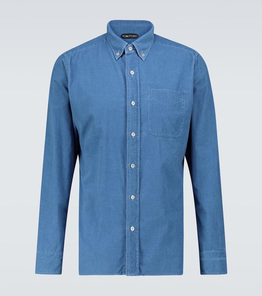 商品Tom Ford|灯芯绒长袖衬衫,价格¥2620,第1张图片