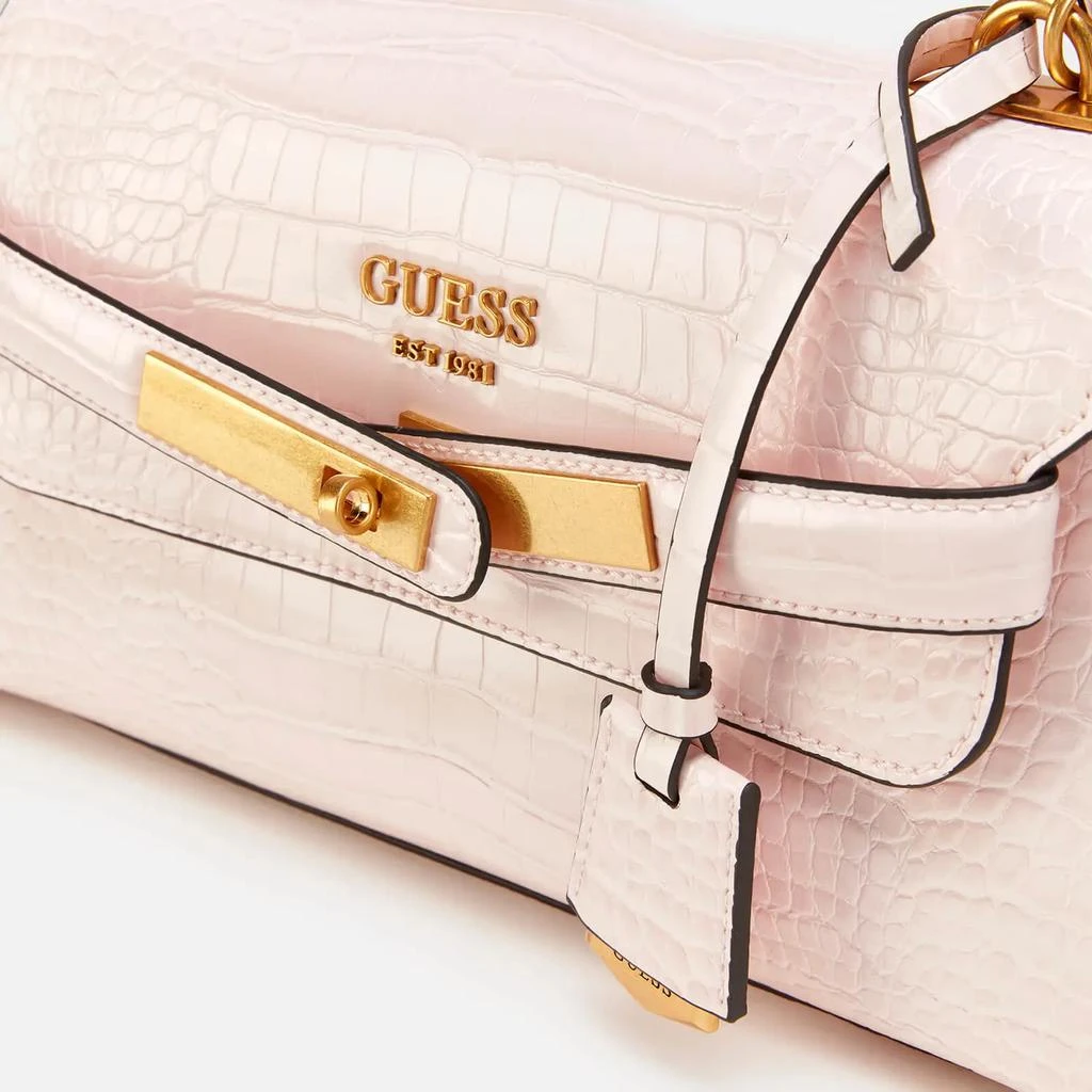 商品GUESS|Guess Women's Enisa Top Handle Flap Bag - Powder Pink,价格¥659,第4张图片详细描述