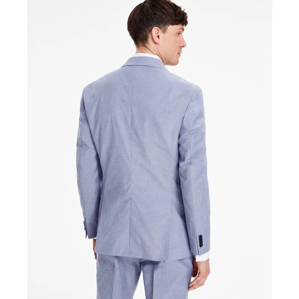 商品Tommy Hilfiger|Men's Modern-Fit TH Flex Stretch Chambray Suit Separate Jacket,价格¥2677,第2张图片详细描述