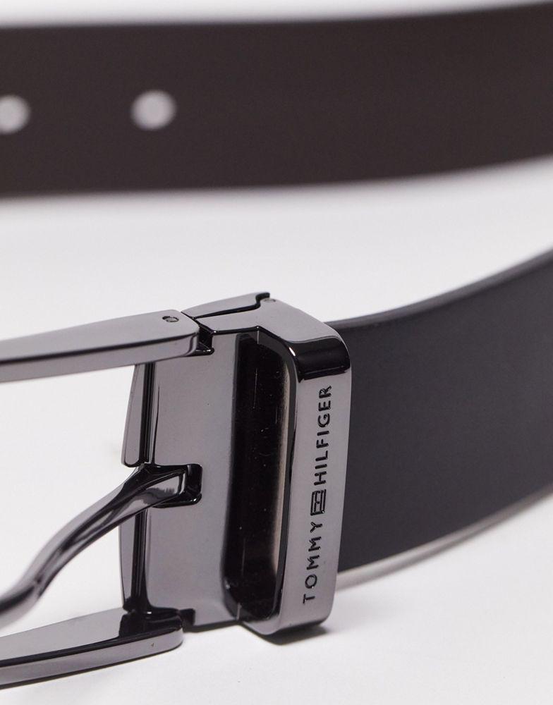 Tommy Hilfiger Layton belt in black商品第4张图片规格展示