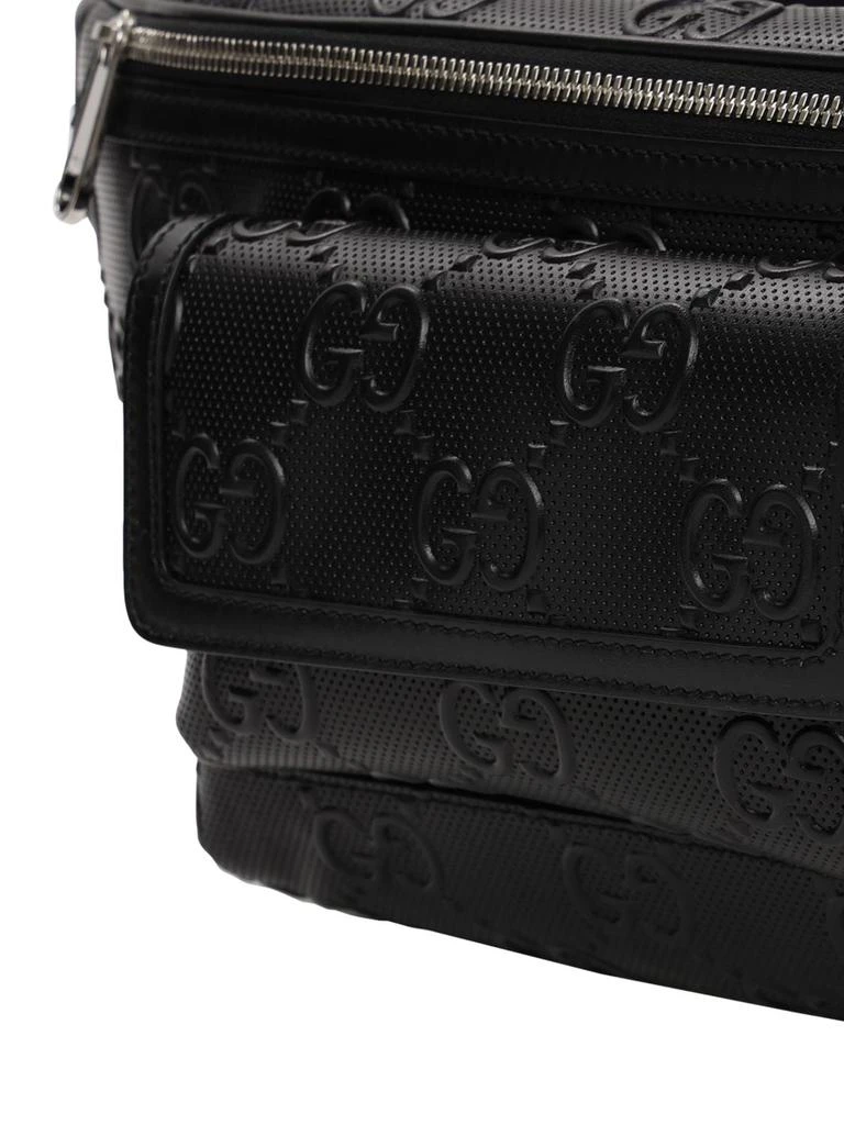 商品Gucci|Gg Embossed Leather Belt Bag,价格¥11214,第4张图片详细描述