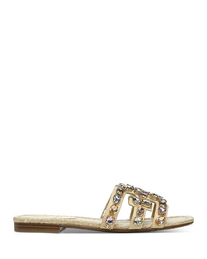 商品Sam Edelman|Women's Bay Jeweled Slide Sandals,价格¥625,第2张图片详细描述