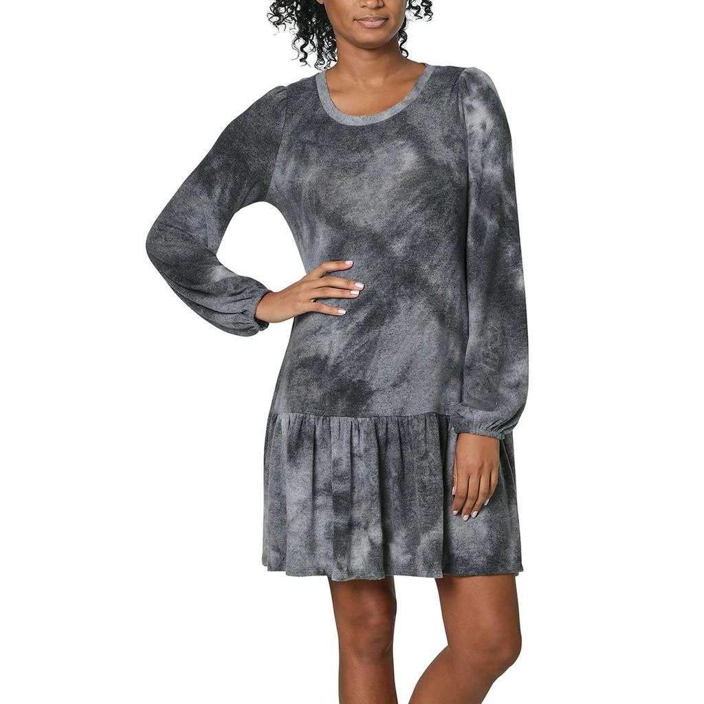 商品Ultra Flirt|Ultra Flirt Womens Plus Tie-Dye Short Sweaterdress,价格¥16,第1张图片