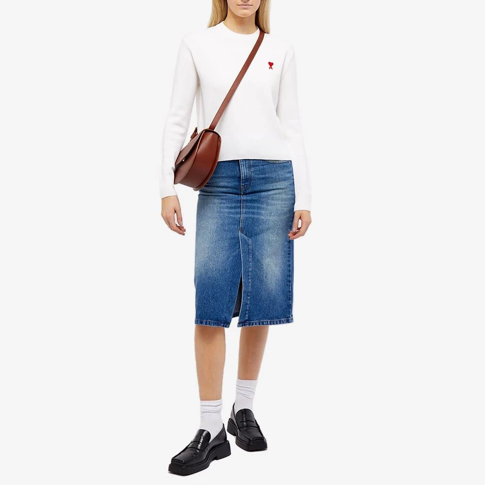 商品AMI|AMI Denim Pencil Skirt,价格¥1366,第4张图片详细描述