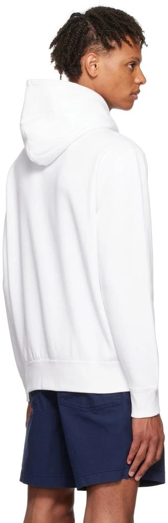 商品Ralph Lauren|White Cotton Hoodie,价格¥650,第3张图片详细描述