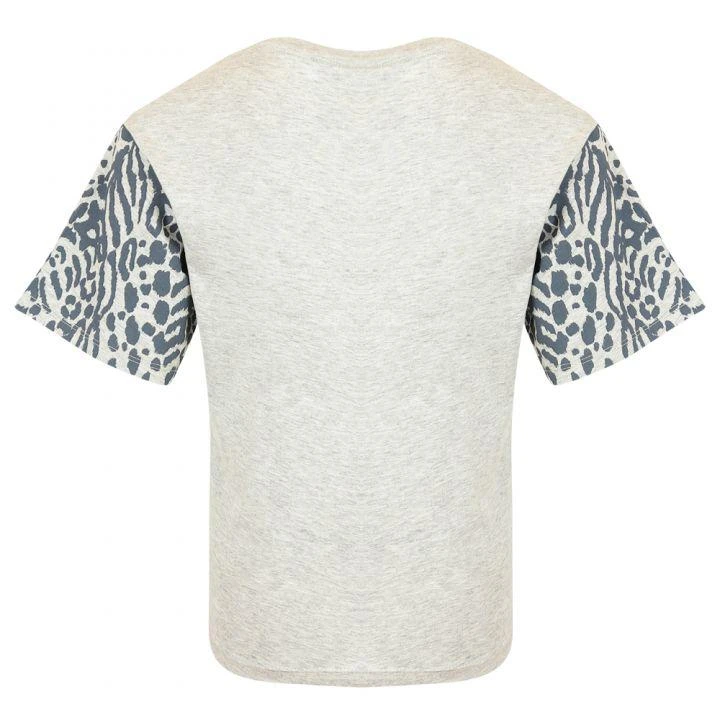 商品Kenzo|Grey Tiger Print Sleeve T Shirt,价格¥309,第3张图片详细描述