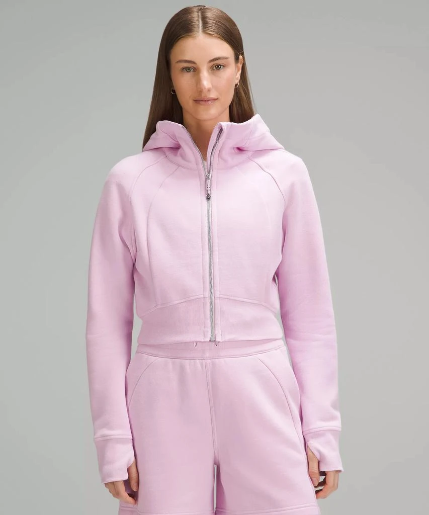 商品Lululemon|Scuba Full-Zip Cropped Hoodie,价格¥984,第3张图片详细描述