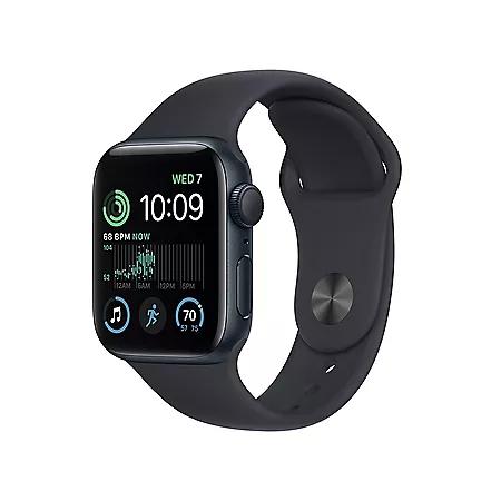 Apple Watch SE (2nd Generation) GPS 40mm Aluminum Case with Sport Band (Choose Color and Band Size)商品第1张图片规格展示