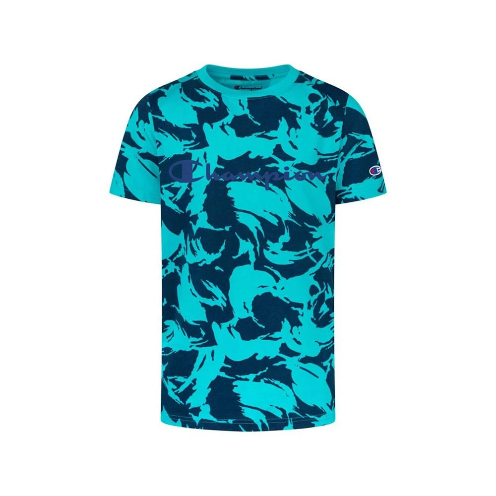 商品CHAMPION|Little Boys Brush Stroke Camo Short Sleeve T-shirt,价格¥36,第1张图片