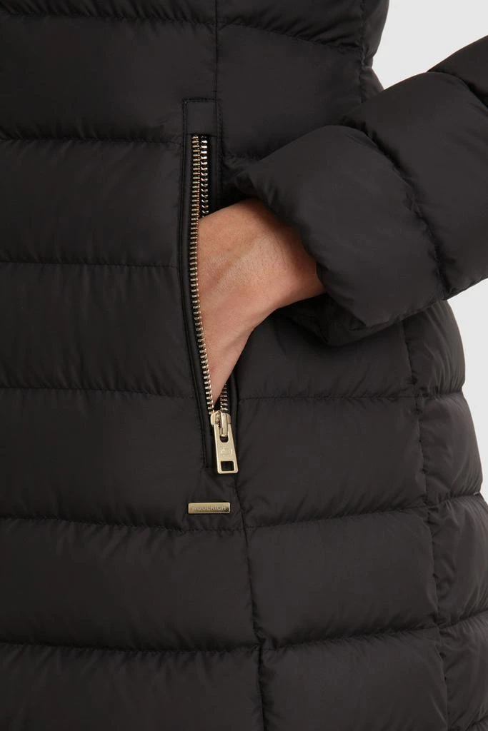 Ellis Quilted Long Jacket with Removable Fur 商品