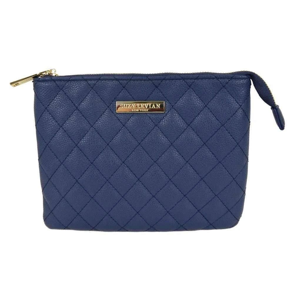 商品Suzy Levian|Small Faux Leather Quilted Clutch Handbag,价格¥660,第1张图片