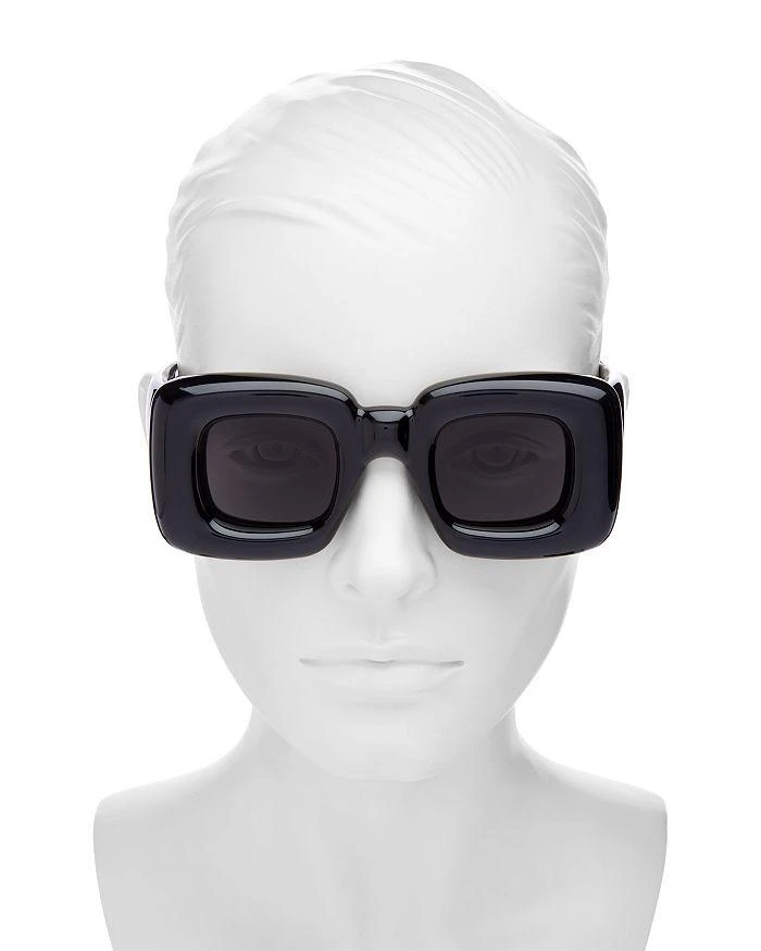 商品Loewe|Fashion Show Inflate Square Sunglasses, 41mm,价格¥1893,第2张图片详细描述