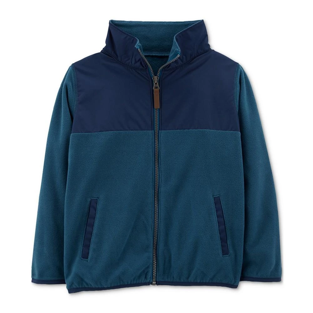 商品Carter's|Little Boys Zip-Up Fleece Jacket,价格¥139,第1张图片