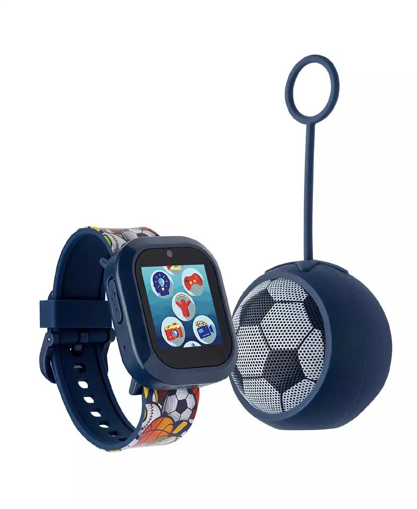 商品Playzoom|V3 Boys Multicolor Silicone Smartwatch 42mm Gift Set,价格¥232,第1张图片