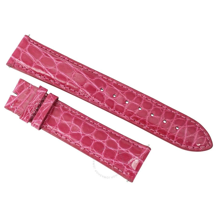 商品Hadley Roma|20MM Hot Pink Alligator Leather Strap,价格¥372,第1张图片