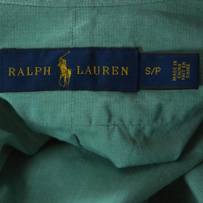 商品[二手商品] Ralph Lauren|Ralph Lauren Green Cotton Buttoned Shirt S,价格¥1195,第5张图片详细描述
