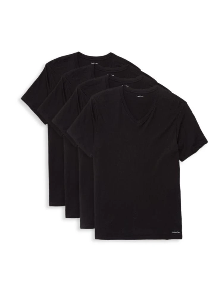 商品Calvin Klein|Four V-Neck T-Shirt Set,价格¥199,第1张图片