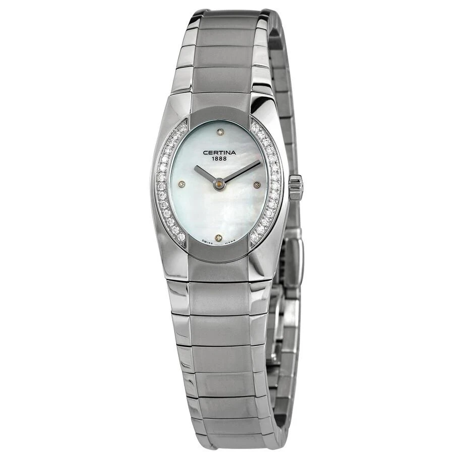 商品Certina|DS Spel Mini Quartz Diamond  Dial Ladies Watch C322.7154.48.91,价格¥2629,第1张图片