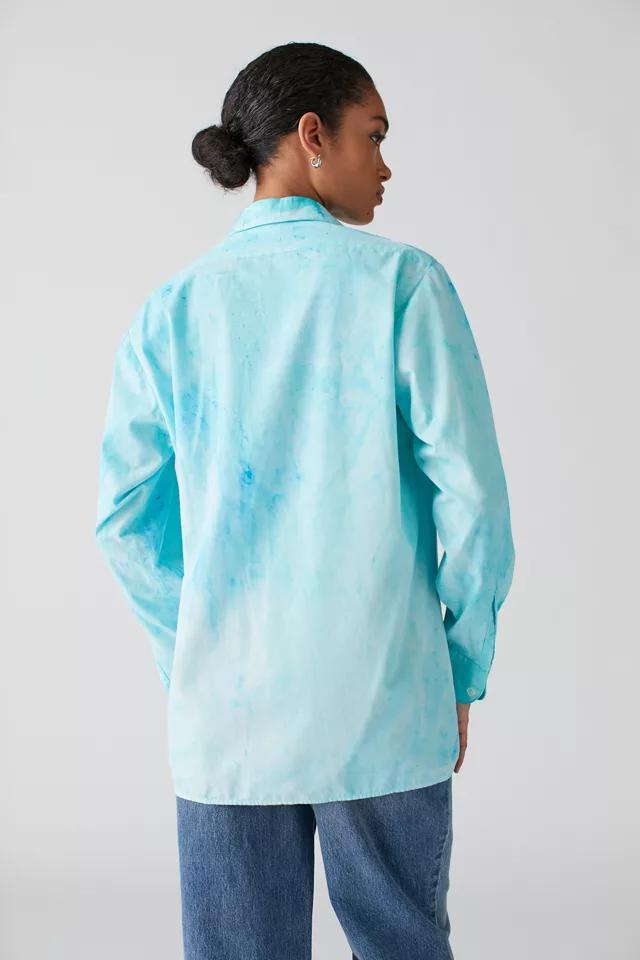 商品Urban Outfitters|Urban Renewal Remade Marble Dye Button-Down Shirt,价格¥147,第5张图片详细描述