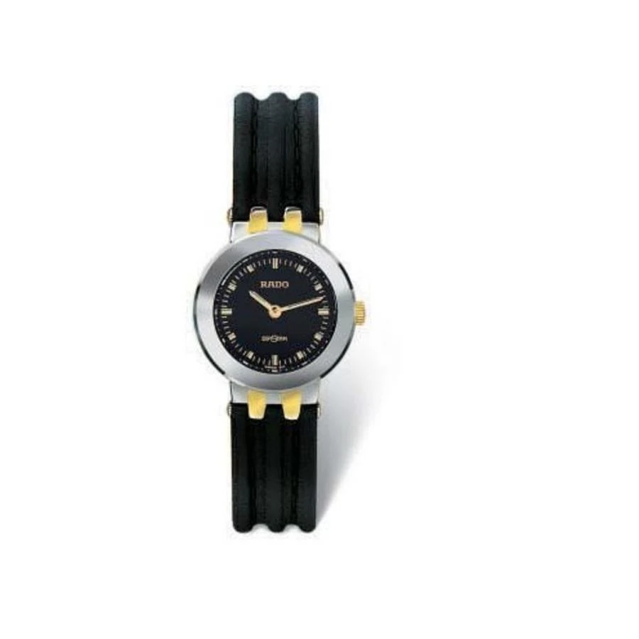 商品Rado|DiaMaster Quartz Black Dial Ladies Watch R14344175,价格¥4690,第1张图片