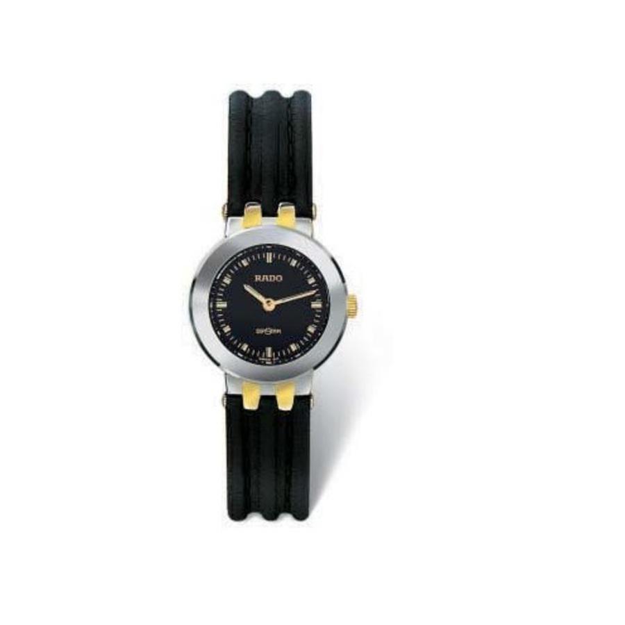 商品Rado|Rado DiaMaster Quartz Black Dial Ladies Watch R14344175,价格¥4569,第1张图片