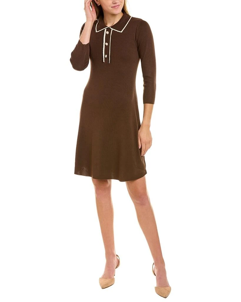 商品Nanette Lepore|Nanette by Nanette Lepore Coco Sweaterdress,价格¥213,第1张图片