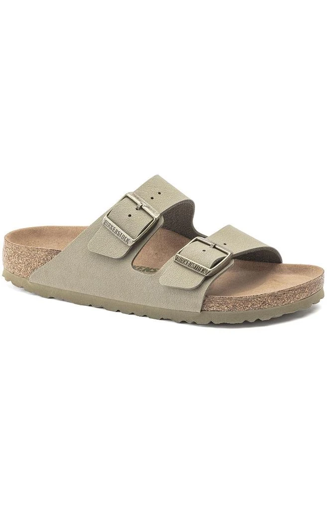 商品Birkenstock|(1020502) Arizona Vegan Sandals - Khaki,价格¥567,第1张图片