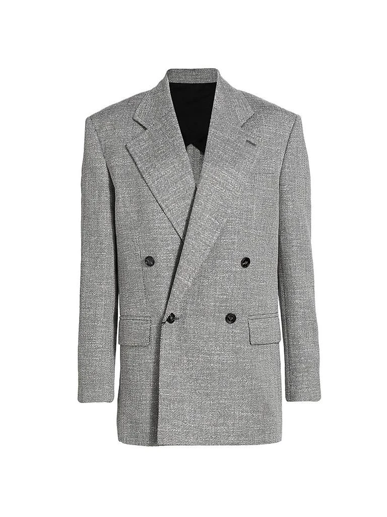 商品Bottega Veneta|Oversized Double-Breasted Jacket,价格¥23896,第1张图片