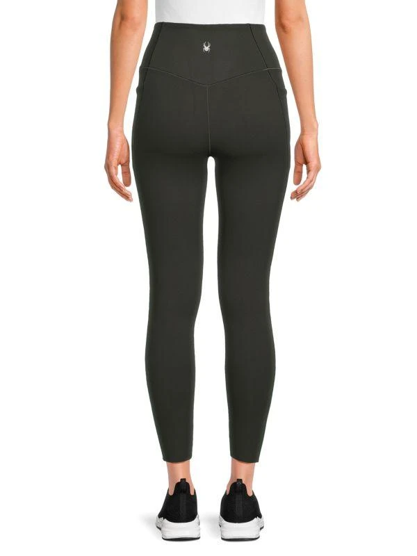 商品Spyder|High-Waisted Ankle Leggings,价格¥152,第2张图片详细描述