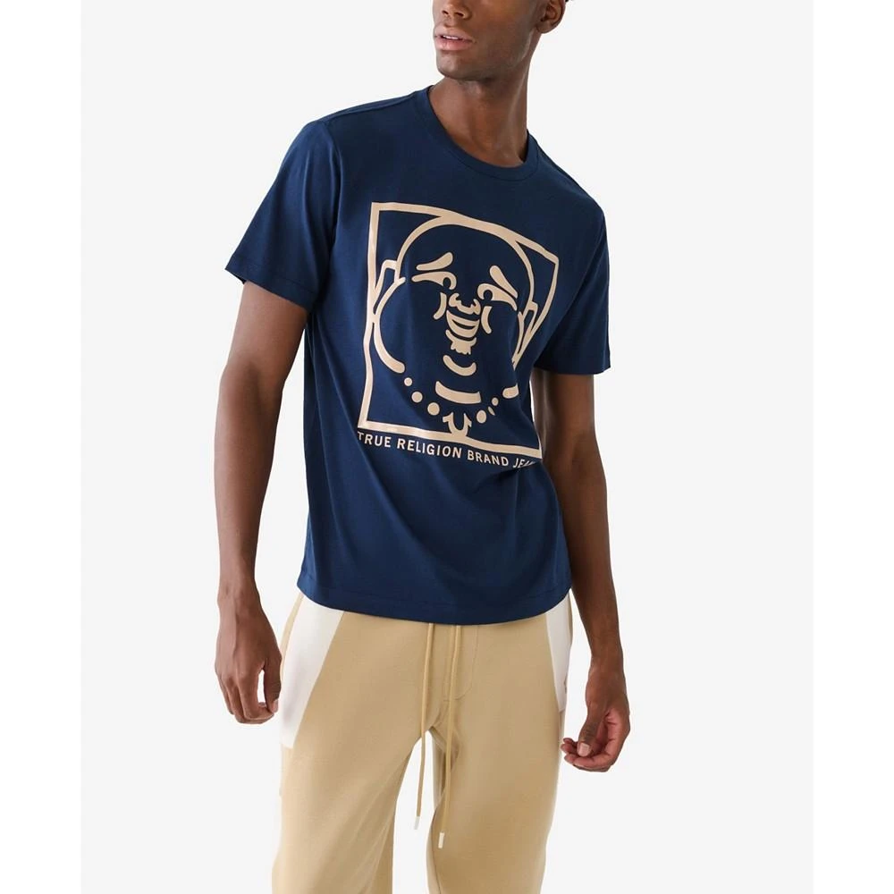 商品True Religion|Men's Short Sleeve Buddha In A Box T-shirt,价格¥179,第3张图片详细描述