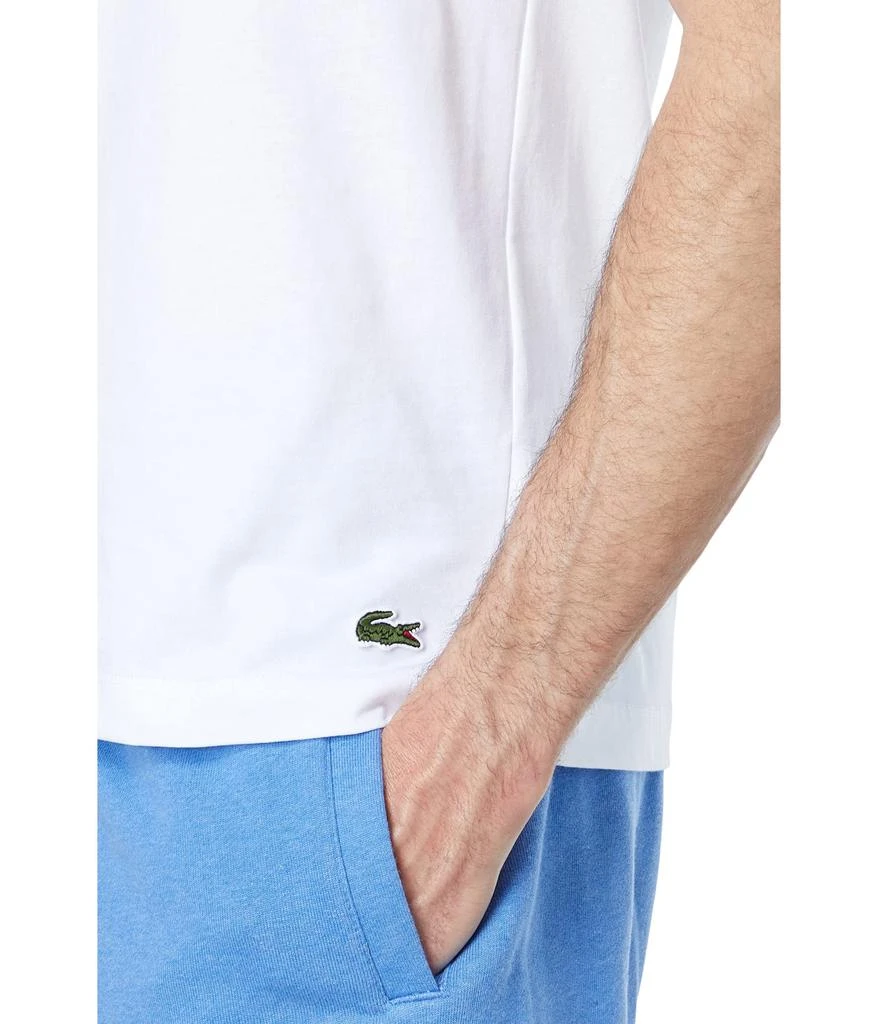 商品Lacoste|Short Sleeve Graphic Signature On Front Tee,价格¥421,第3张图片详细描述