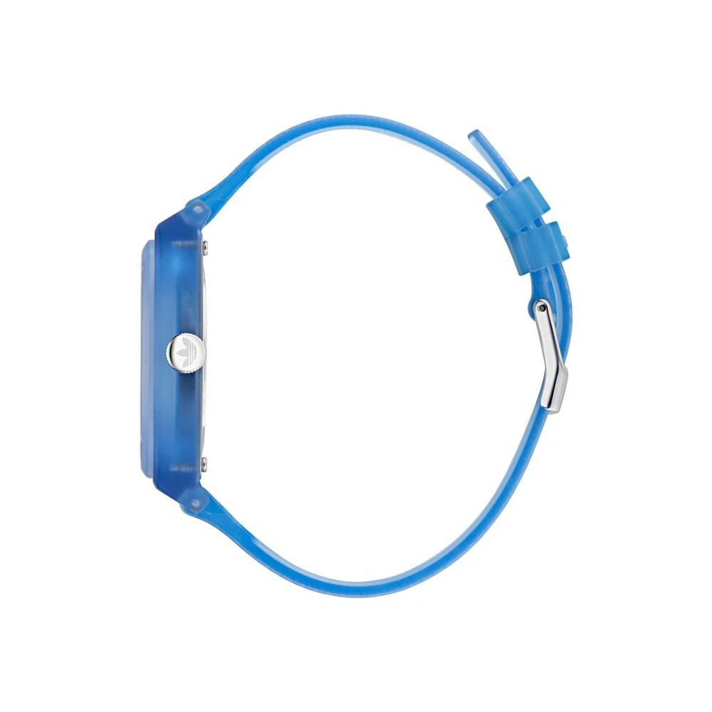 商品Adidas|Unisex Three Hand Project Two Blue Resin Strap Watch 38mm,价格¥516,第2张图片详细描述