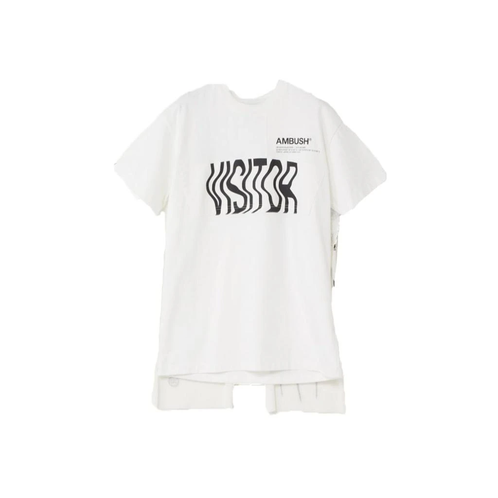 商品Ambush|Ambush White Cape T-Shirt,价格¥2189,第1张图片