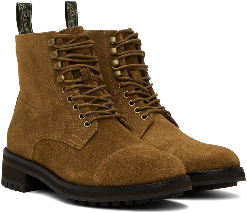 商品Ralph Lauren|Tan Bryson Boots,价格¥1200,第4张图片详细描述