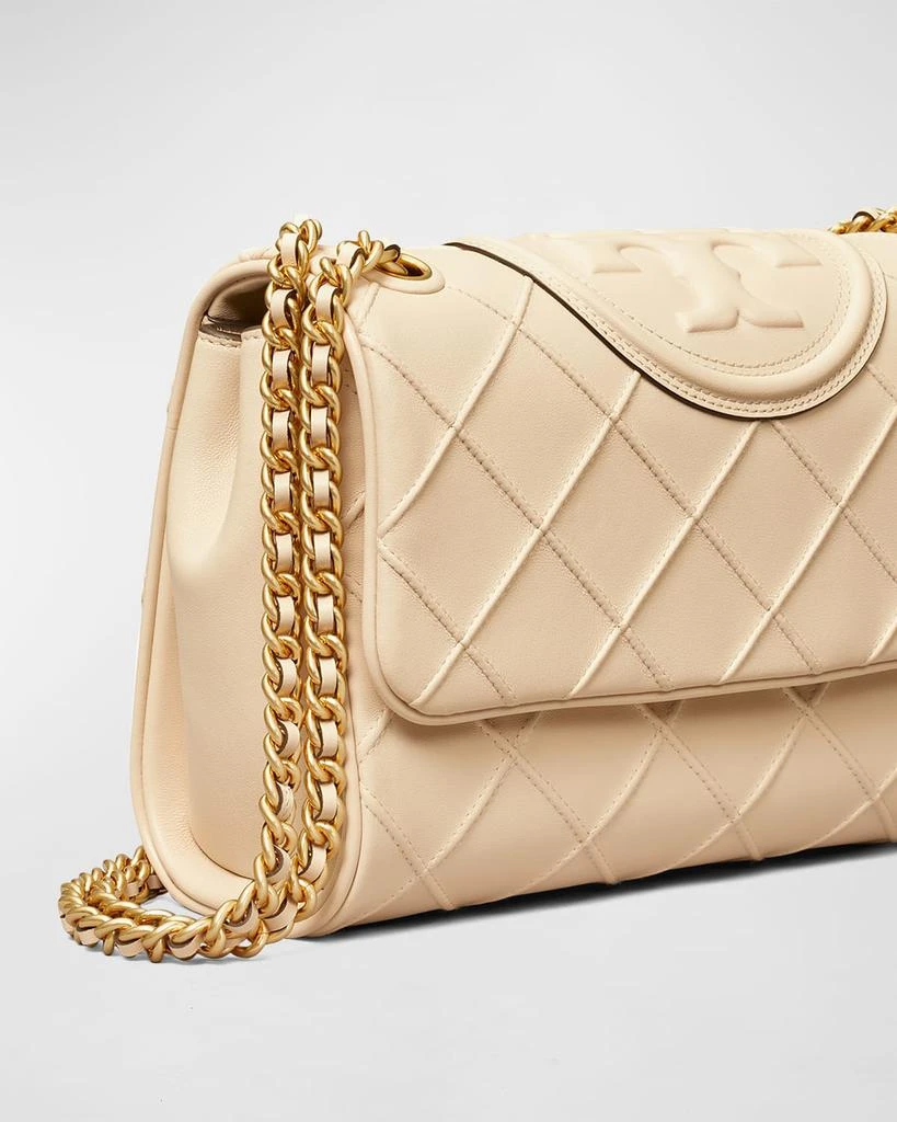 商品Tory Burch|Fleming Woven Lambskin Convertible Shoulder Bag,价格¥2561,第3张图片详细描述